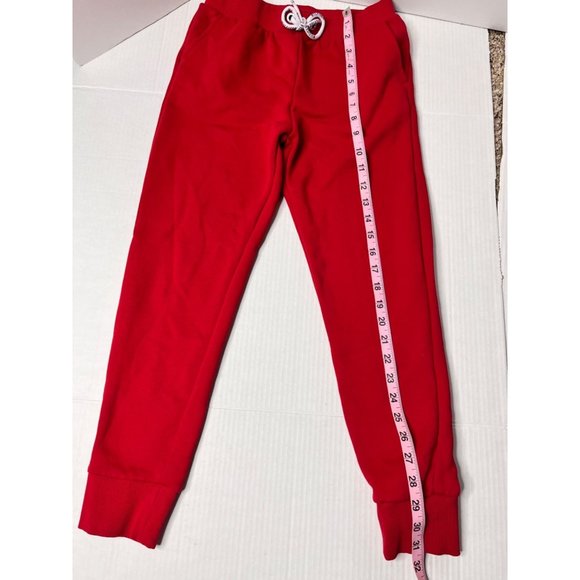 Tommy Hilfiger Red Sweat Pants, Kids Girls, Sz L (12-14) - Picture 4 of 9